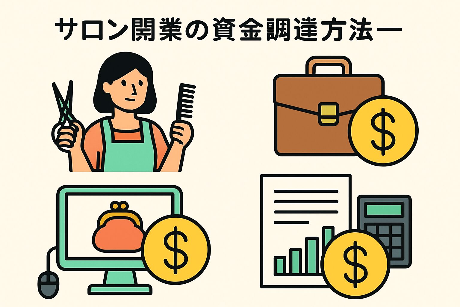 サロン開業で使える融資・補助金完全ガイド【日本政策金融公庫・小規模事業者持続化補助金】 挿絵1